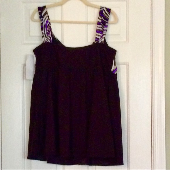 🌟4xHP🌟Robby Len Knot Front Plus Swimsuit 22W - Picture 4 of 6